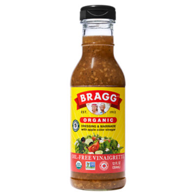 Bragg Organic OilFree Vinaigrette Dressing & Marinade with Apple Cider