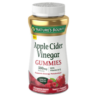 Nature's Bounty Apple Cider Vinegar Gummies Dietary Supplement