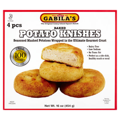 Gabila's Baked Potato Knishes, 4 count, 16 oz ShopRite