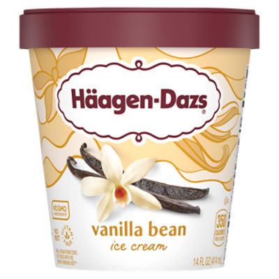 HäagenDazs Vanilla Bean Ice Cream, 14 fl oz