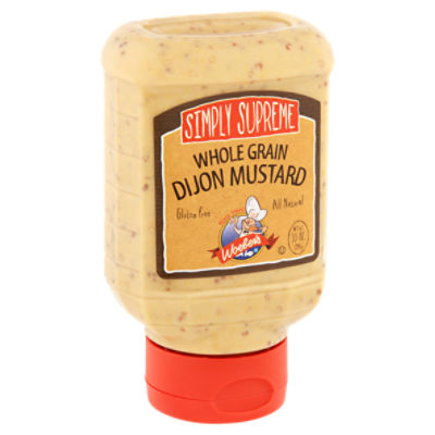 Woeber's Simply Supreme Whole Grain Dijon Mustard, 10 oz
