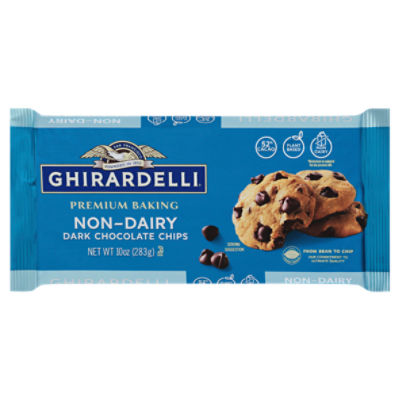 Ghirardelli Premium Baking NonDairy Dark Chocolate Chips, 10 oz
