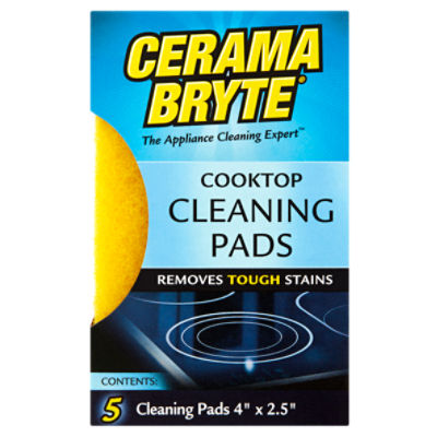 Cerama Bryte Cooktop Cleaning Pads, 5 count ShopRite