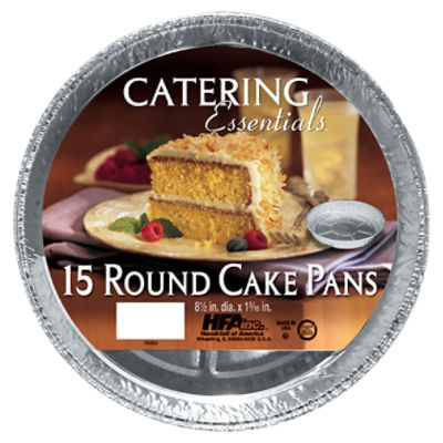 CATERING ESSENTIALS ROUND CAKE PANS 15CT ShopRite