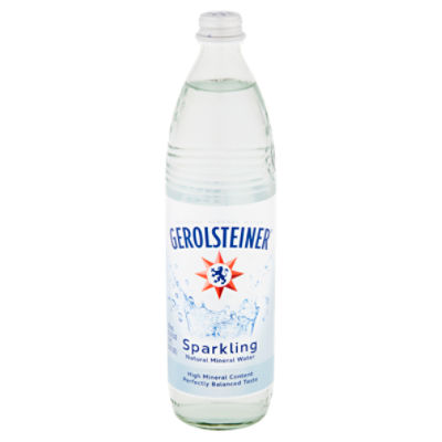 Gerolsteiner Sparkling Mineral Water, 25.36 fl oz Fairway