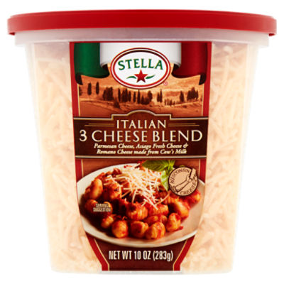 Stella Italian 3 Cheese Blend, 10 oz ShopRite