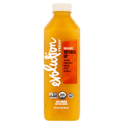 Evolution Fresh Organic Defense Up ColdPressed Fruit Juice Smoothie