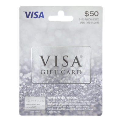 Visa 50 Gift Card Sparkle, 1 each