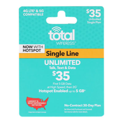 Total Wireless 35 Gift Card