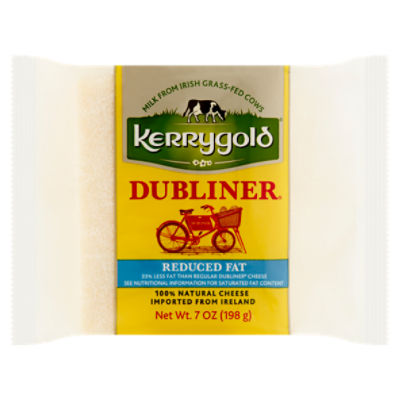 Kerrygold Dubliner Reduced Fat 100 Natural Cheese, 7 oz