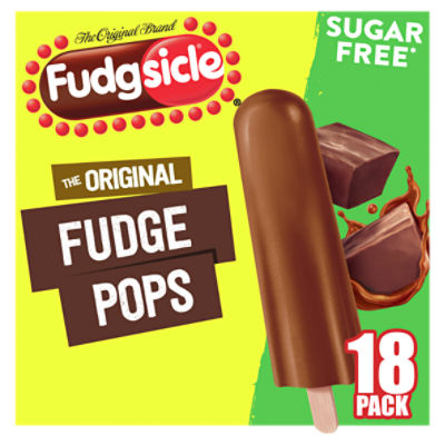 Fudgsicle The Original Fudge Pops No Sugar Added Frozen Dairy Dessert