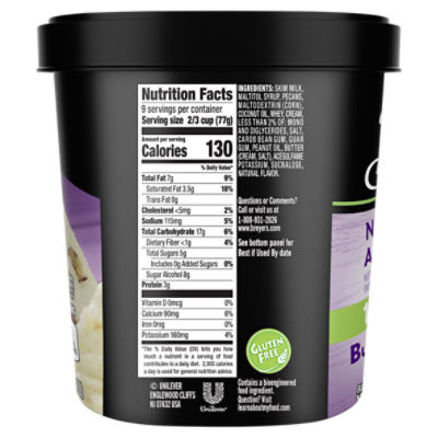 Breyers Vegan Ice Cream Nutrition Facts Besto Blog