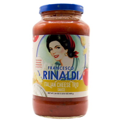 Francesco Rinaldi Three Cheese Pasta Sauce, 24 oz