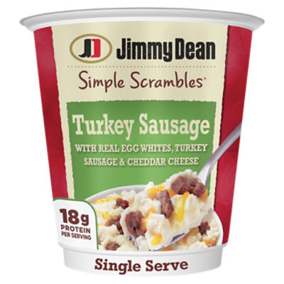 Jimmy Dean Simple Scrambles® Turkey Sausage Breakfast Cup, 5.35 oz