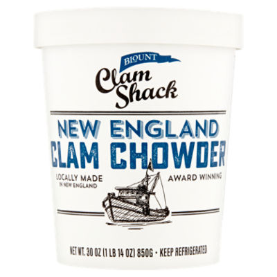 Blount Clam Shack New England Clam Chowder, 30 oz
