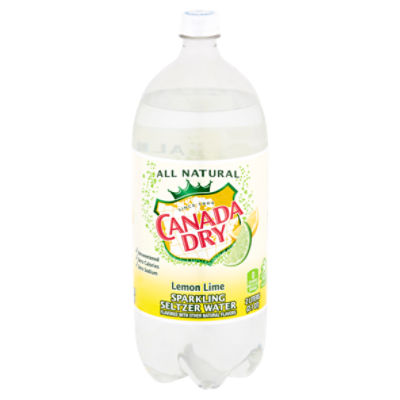Canada Dry Lemon Lime Sparkling Seltzer Water 2 Liter, 67.6 fl oz