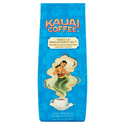 Kauai Coffee Vanilla Macadamia Nut Ground Coffee, 10 oz ShopRite