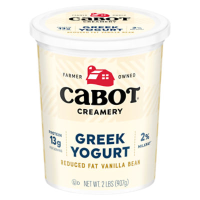 Cabot Creamery Cabot Greek Vanilla Bean Lowfat, Yogurt