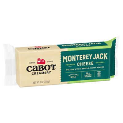 Cabot Monterey Jack Cheese, 8 oz