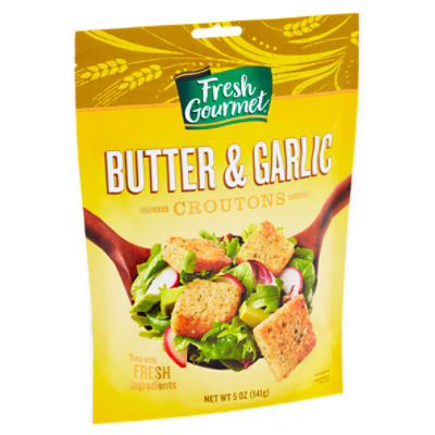 Fresh Gourmet Butter & Garlic, Croutons