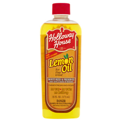 Holloway House Lemon Oil for Fine Wood, 16 fl oz Fairway