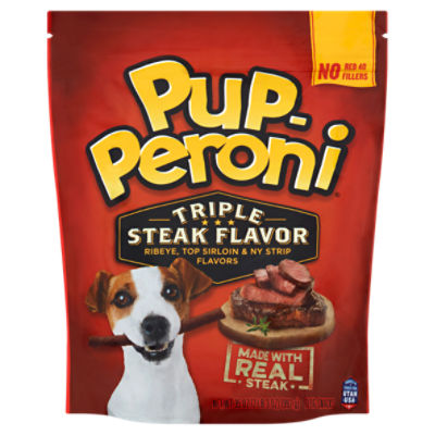 PupPeroni Triple Steak Flavor Dog Snacks, 35 oz ShopRite