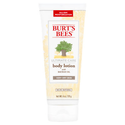 Burt's Bees Ultimate Care Body Lotion with Baobab Oil, 6 oz ShopRite