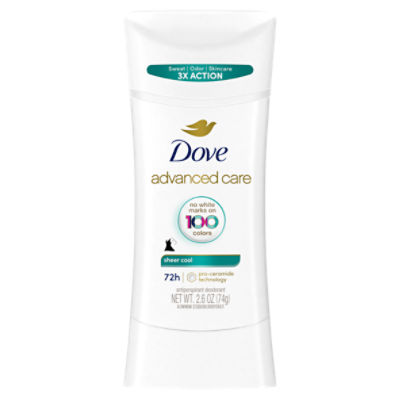 Dove Advanced Care Invisible Antiperspirant Deodorant Stick Sheer Cool