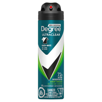 Degree Men Ultraclear Driftwood Dry Spray Antiperspirant Deodorant, 3.8 oz