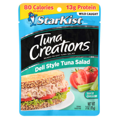 StarKist Tuna Creations Deli Style Tuna Salad, 3 oz Pouch The Fresh