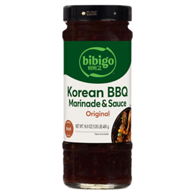 Bibigo Original Korean BBQ Marinade & Sauce, 16.9oz ShopRite