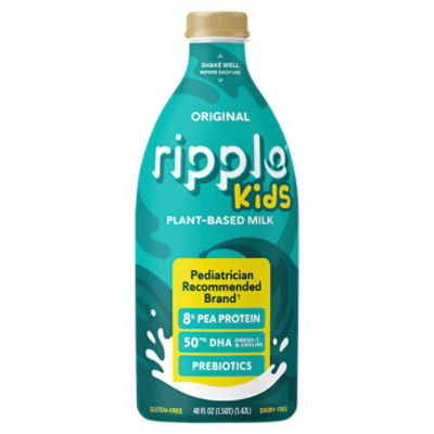 Ripple Kids Original DairyFree PlantBased Milk, 48 fl oz