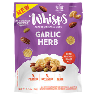 Whisps Garlic Herb Snack Mix