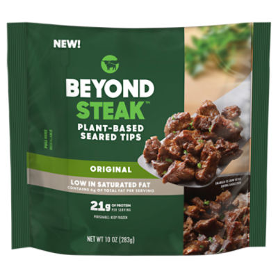 Beyond Meat Original PlantBased Seared Tips Steak, 10 oz ShopRite