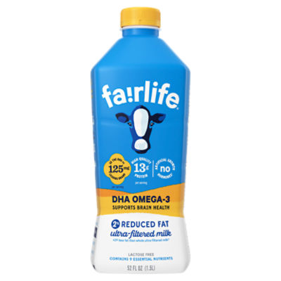 Fairlife DHA Omega3 Reduced Fat UltraFiltered, Milk