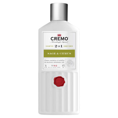 Cremo Shampoo 2N1 Sage and Ctirus 16oz