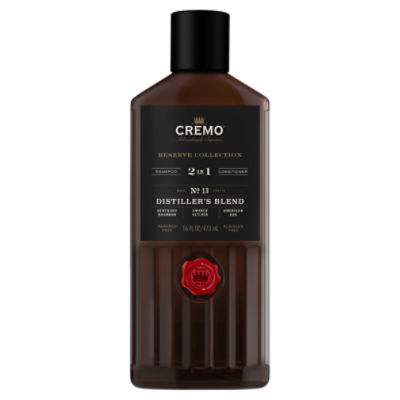 Cremo Shampoo 2n1 Reserve Blend Distillers Blend 16oz