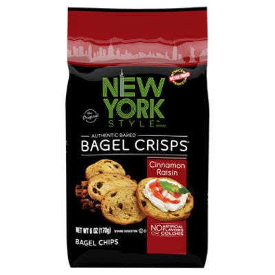 New York Style Bagel Crisps The Original Authentic Baked Cinnamon