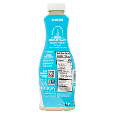 Califia Farms Cinnamon Roll Oat Milk Coffee Creamer, Fluid