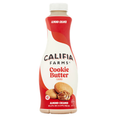 Califia Farms Cookie Butter Flavored, Almondmilk Creamer