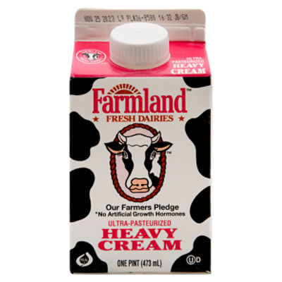 Farmland Fresh Dairies Heavy Cream, 1 pint ShopRite