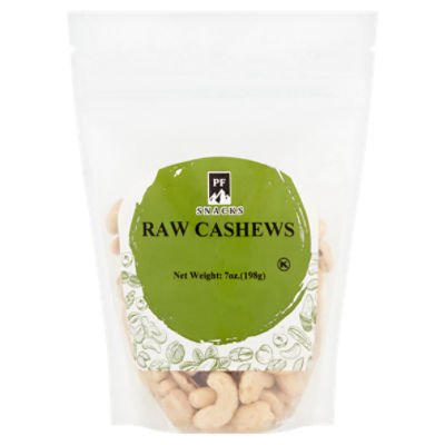 PF Snacks Raw Cashews, 7 oz ShopRite