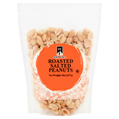 PF Snacks Roasted Salted Peanuts, 8 oz ShopRite