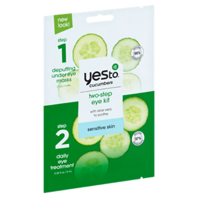 Yes To Cucumbers TwoStep Eye Kit