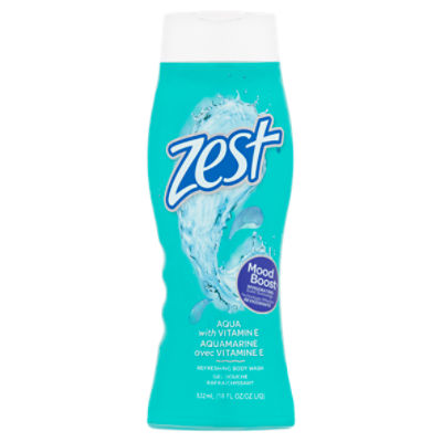 Zest Aqua with Vitamin E Refreshing Body Wash, 18 fl oz Price Rite