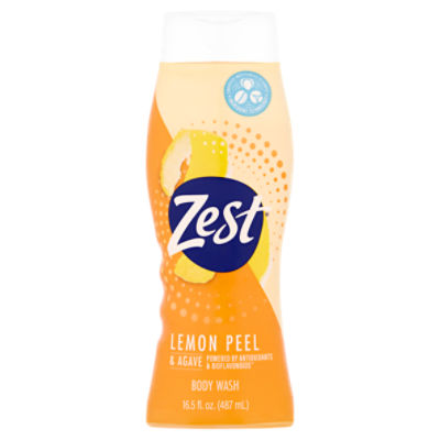 Zest Body Wash, Lemon Peel & Agave