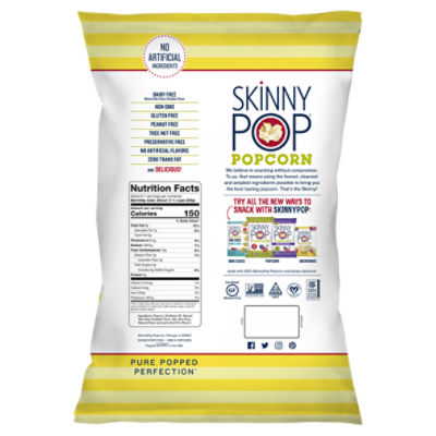 Skinny Pop White Cheddar Popcorn Nutrition Facts Besto Blog