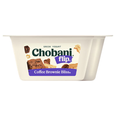 Chobani Flip Greek Coffee Brownie Bliss Yogurt 4.5 oz ShopRite
