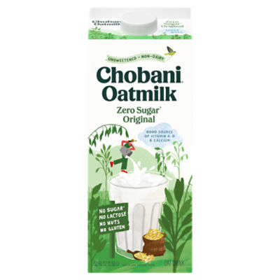 Chobani Zero Sugar Original Oatmilk 52 fl oz