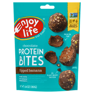 Enjoy Life Dipped Banana Chocolate Protein Bites, 6.4 oz